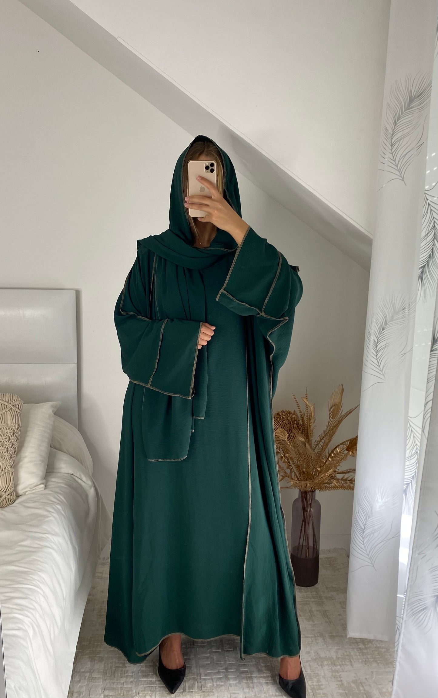 Ensemble 3 pièces mastour vert