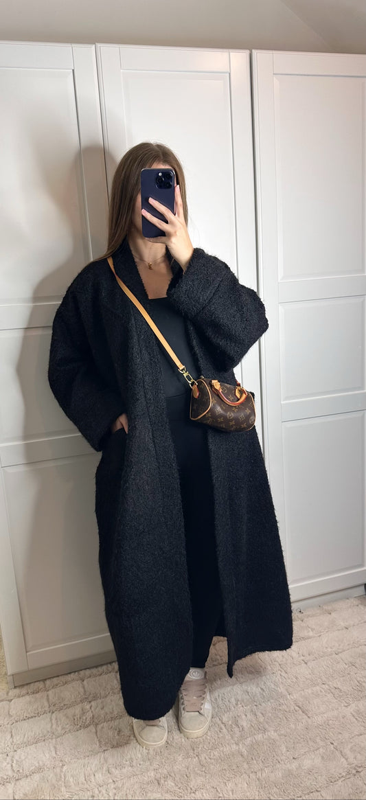 Manteau long noir