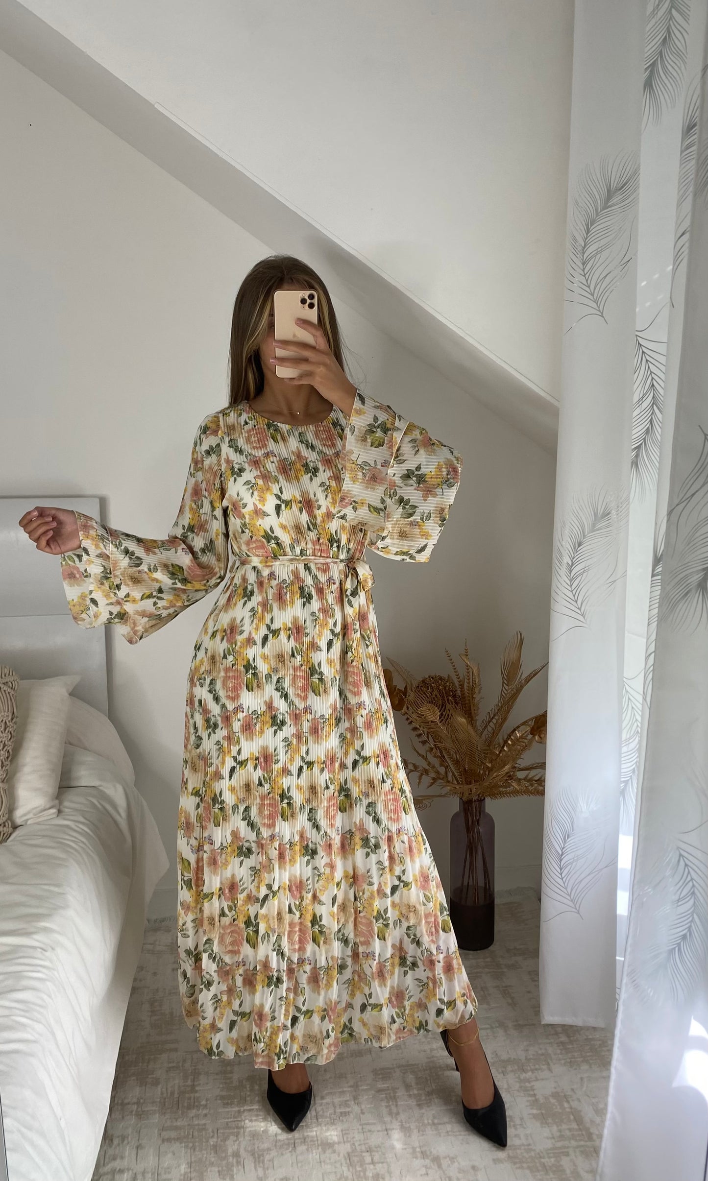 Robe intissar Blanche