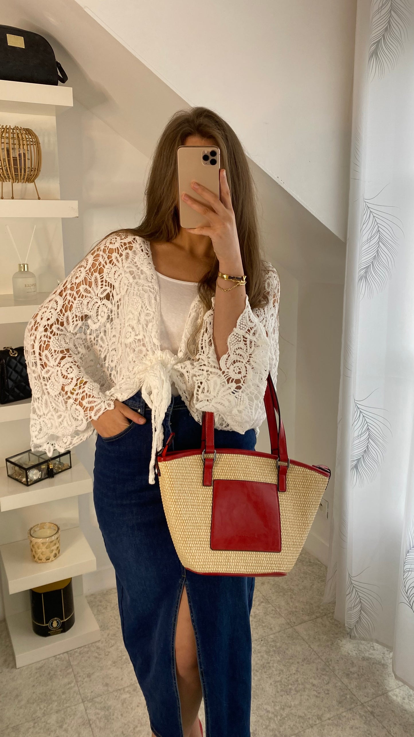 Sac à Main St Tropez Rouge