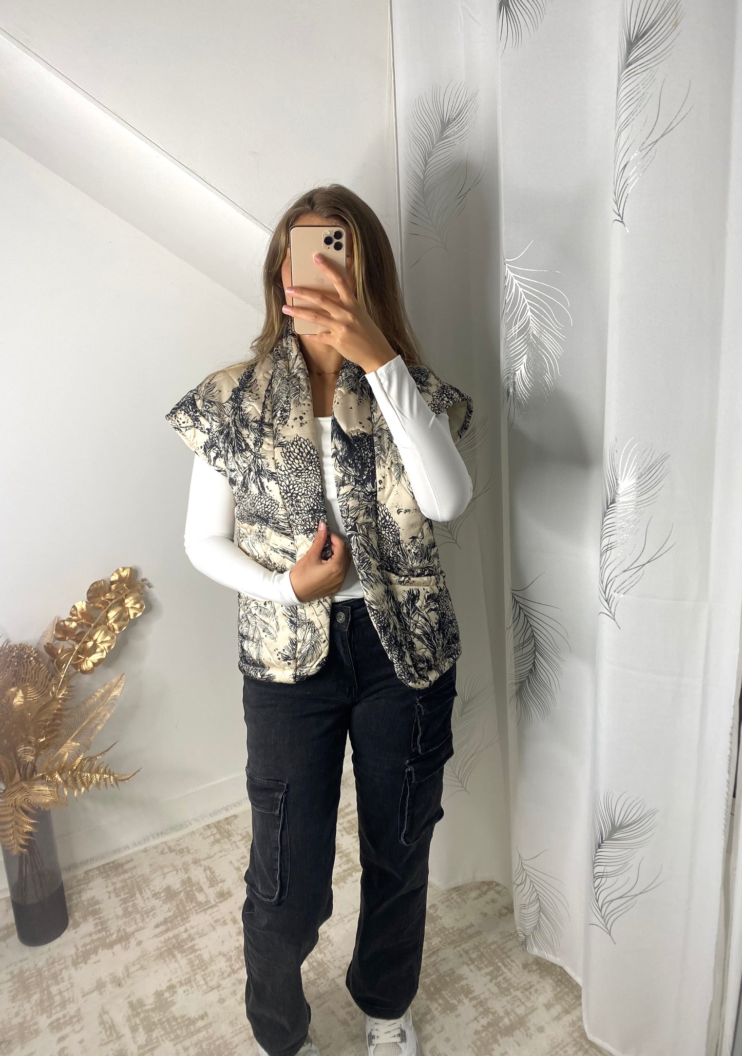 Veste sans manche noire