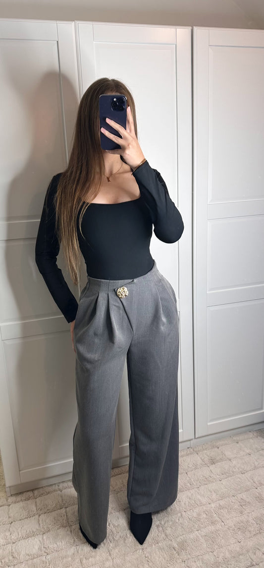 Pantalon capucine gris