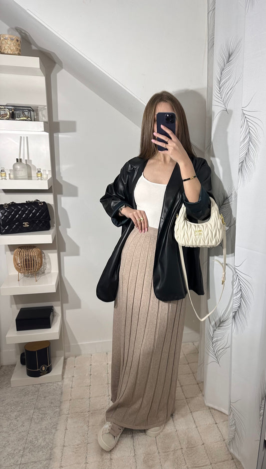 Jupe Nina beige