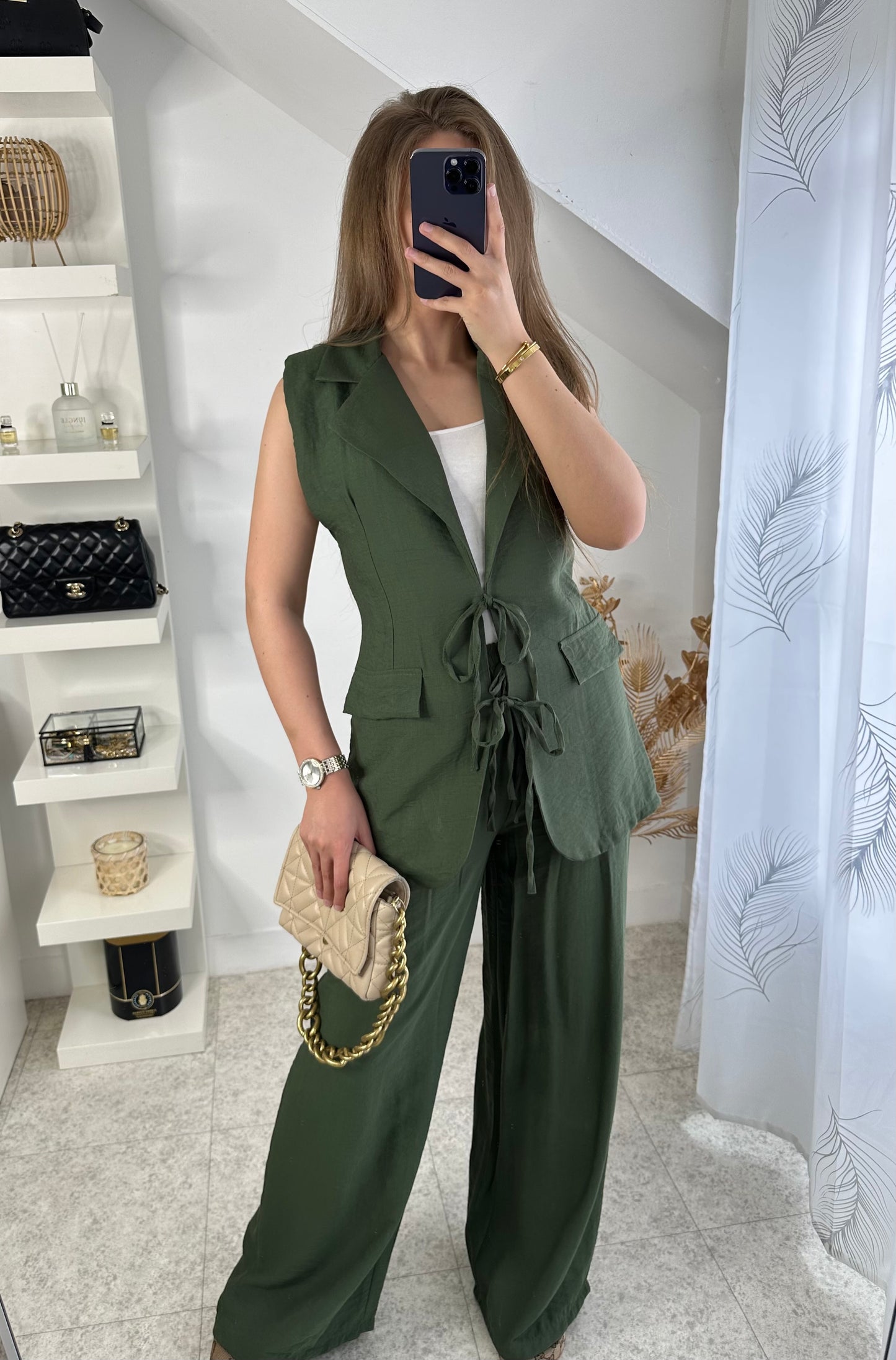 Ensemble Bodrum kaki