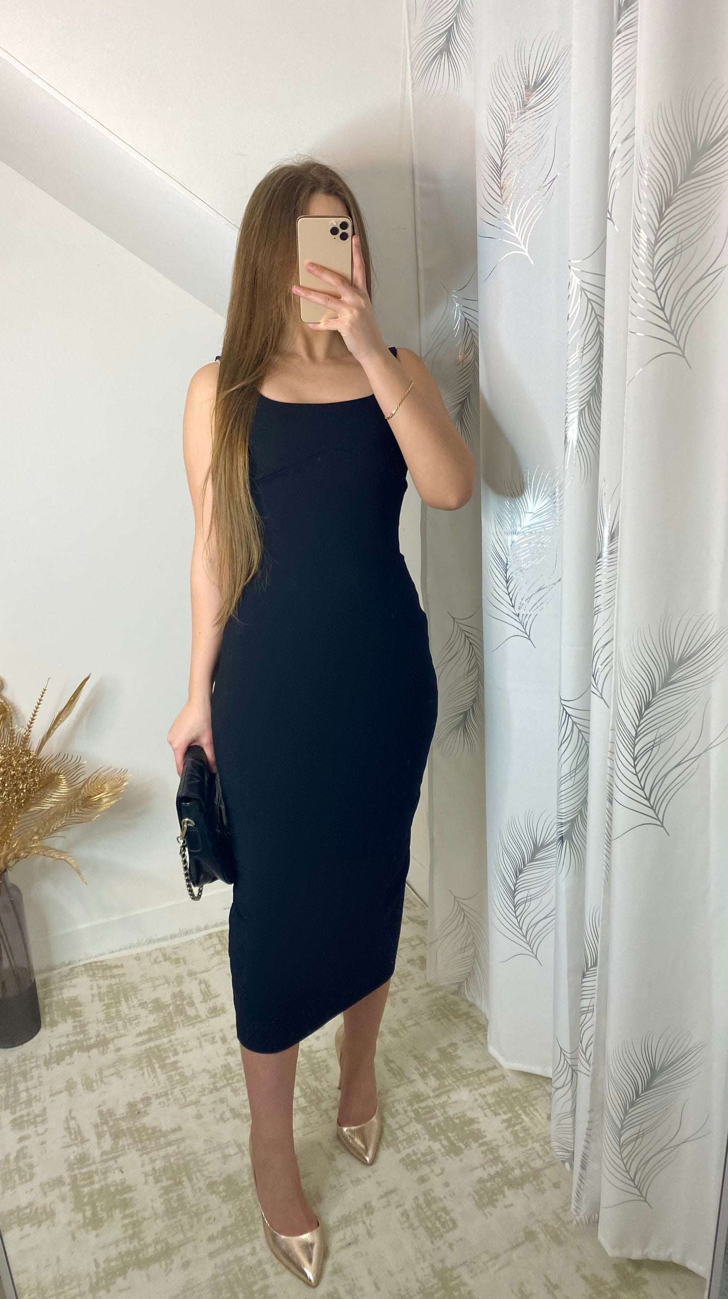 Robe seline noir