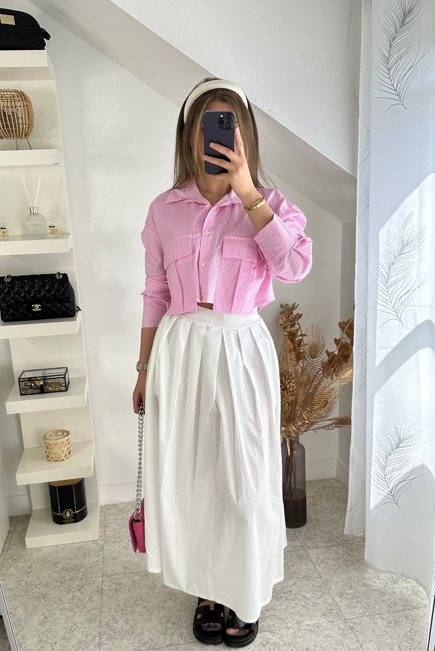 Jupe bouffante blanche