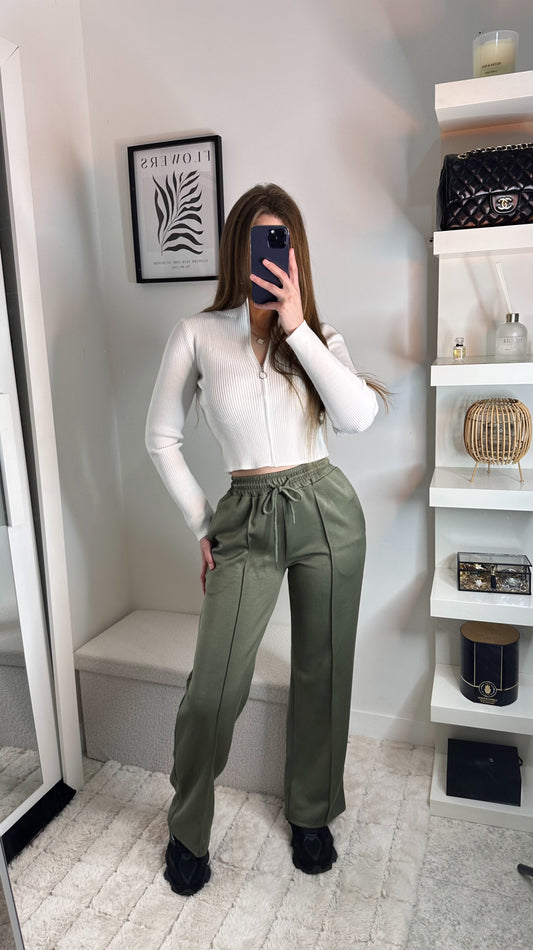 Pantalon Louna Kaki