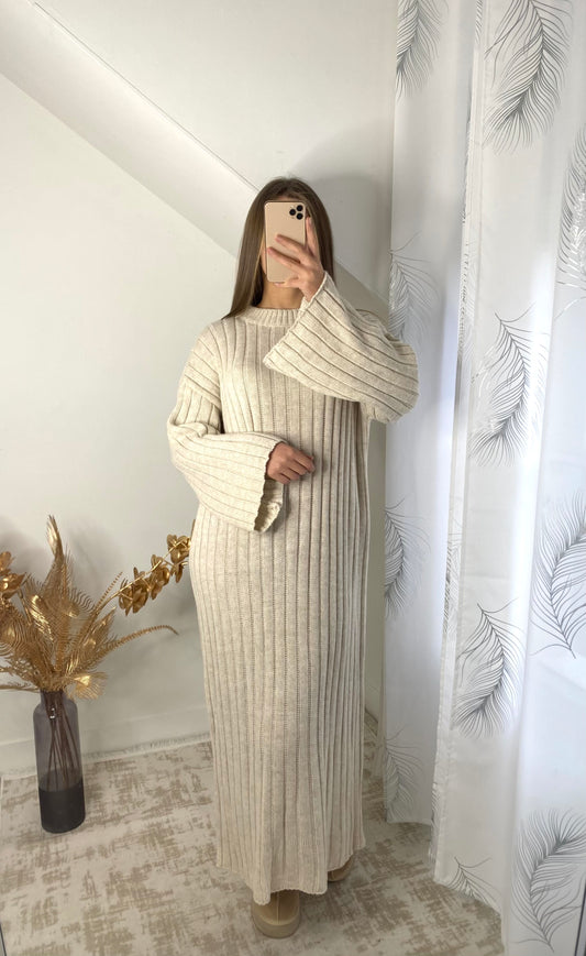 Robe Manon beige