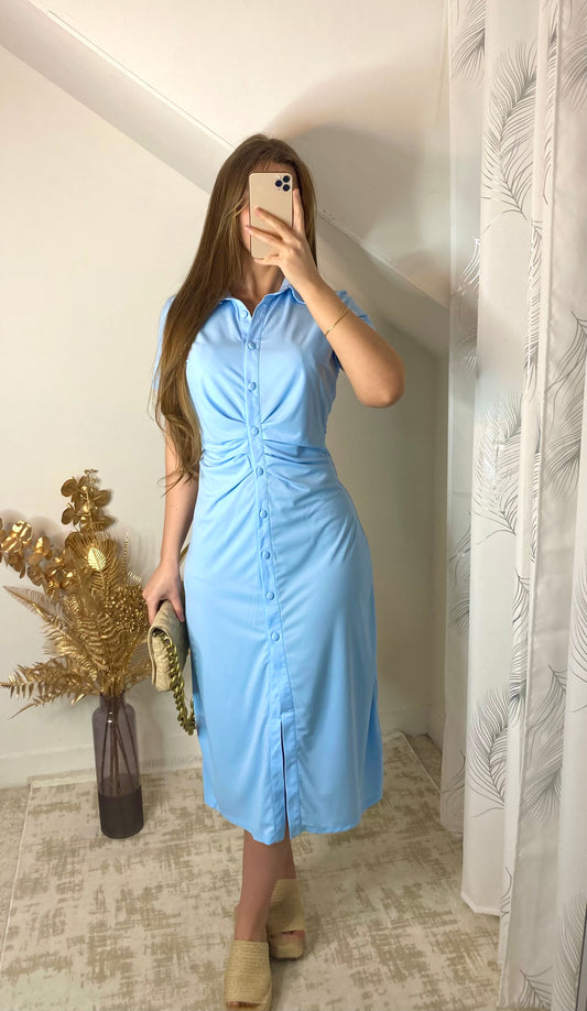 Robe Lina bleu