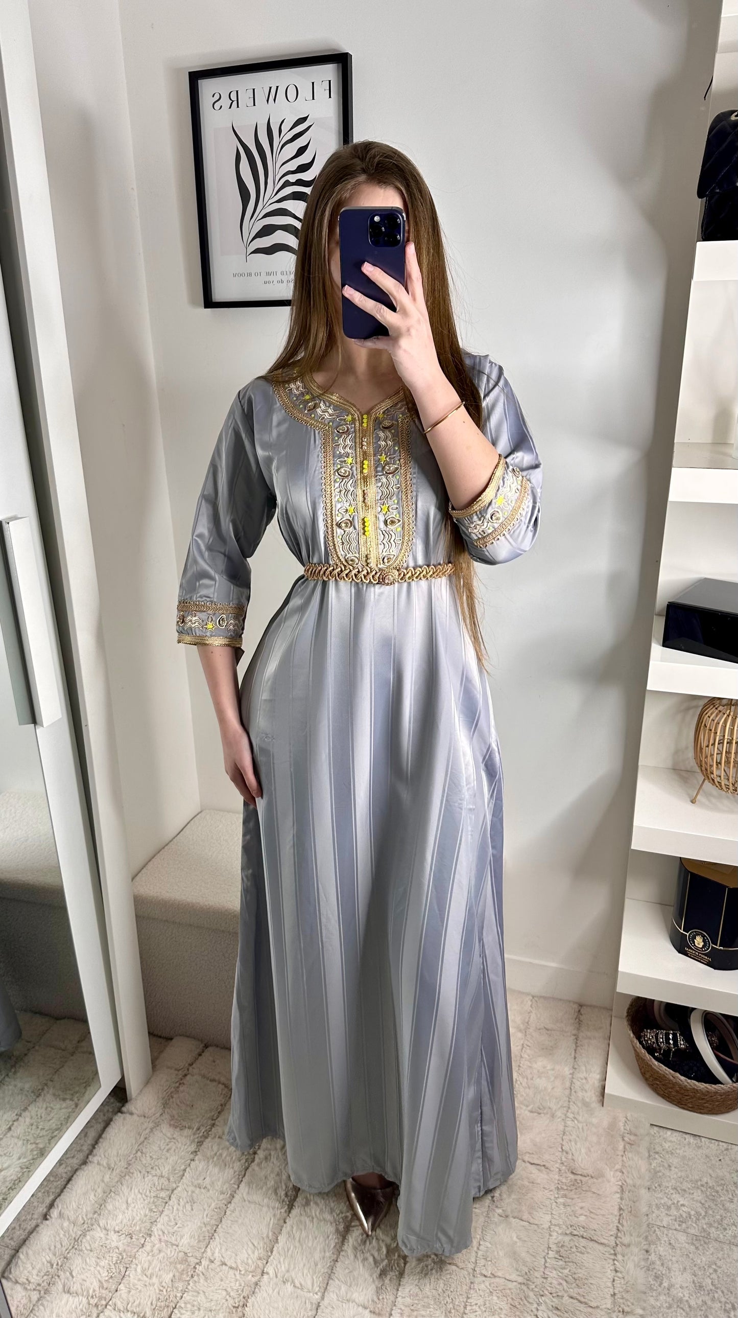 Caftan Jawara gris