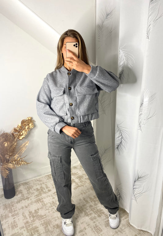 Bomber gris